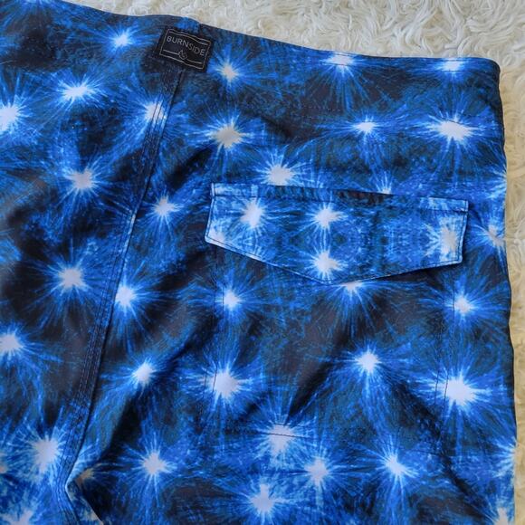 Burnside Flag Swim Trunks 32 - Picture 3 of 4